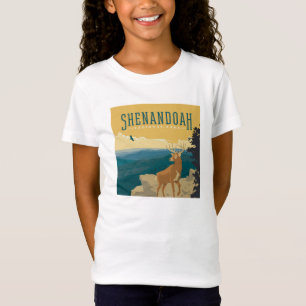 Camiseta Parque nacional Shenandoah   Deer