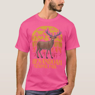 Camiseta Parque nacional Shenandoah Deer Elk Camping M