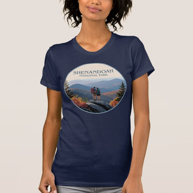 Camiseta Parque nacional Shenandoah Virginia (Anverso)