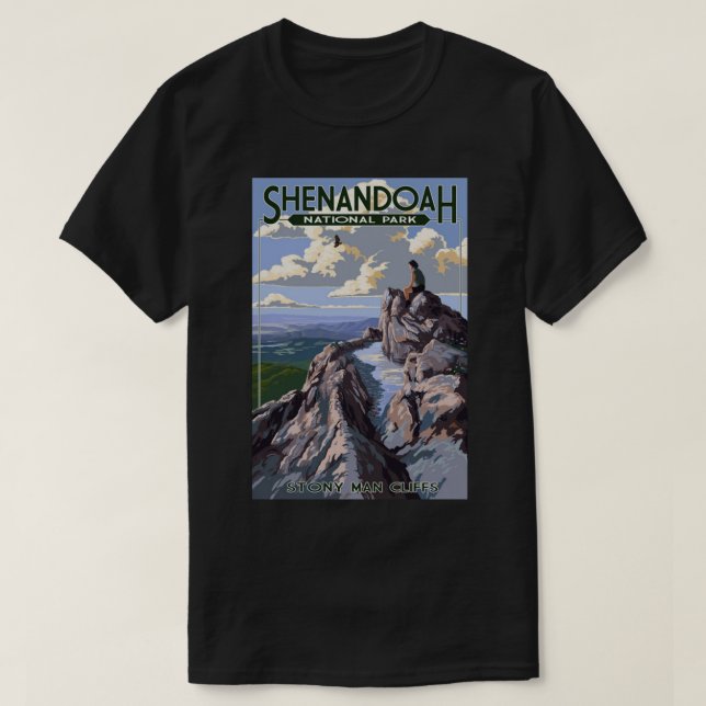 Camiseta Parque nacional Shenandoah Virginia Estados Unidos (Diseño del anverso)
