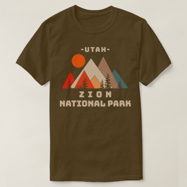 Camiseta Parque nacional Sion 4 (Diseño del anverso)