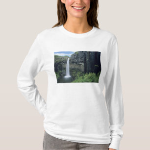 Camiseta Parque Nacional Skaftafell, cascada Svartifoss,