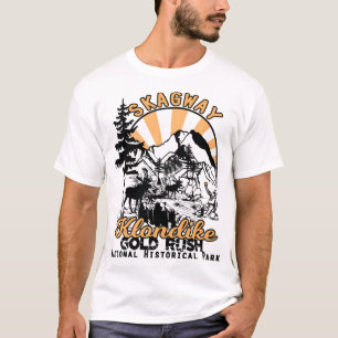 Camiseta Parque nacional Skagway Alaska Klondike Gold-Rush