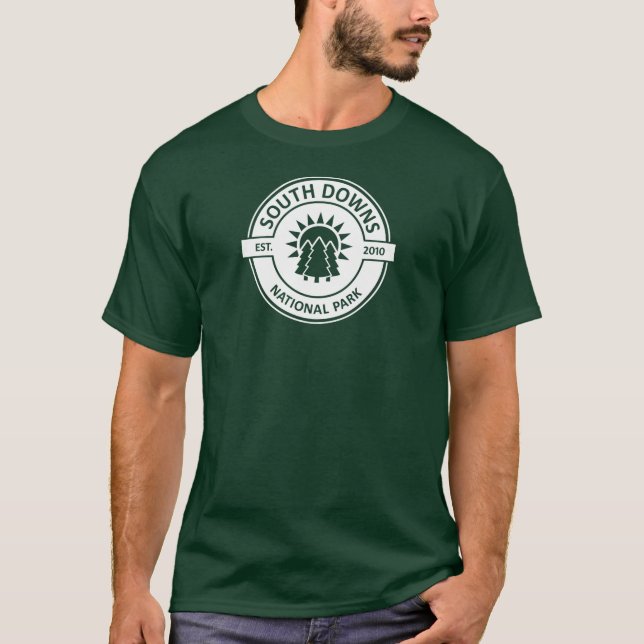 Camiseta Parque nacional South Downs (Anverso)