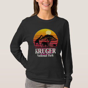 Camiseta Parque Nacional Sudáfrica Safari Kruger Elefante
