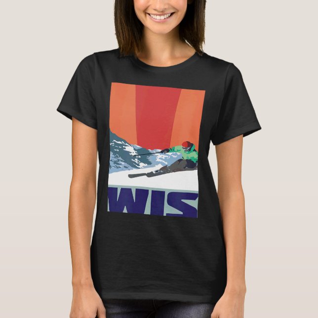 Camiseta Parque nacional Suizo Engadin Alpes Suiza (Anverso)