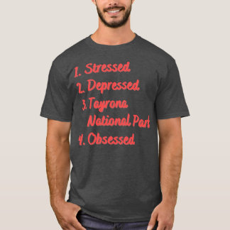 Camiseta Parque nacional Tayrona deprimido