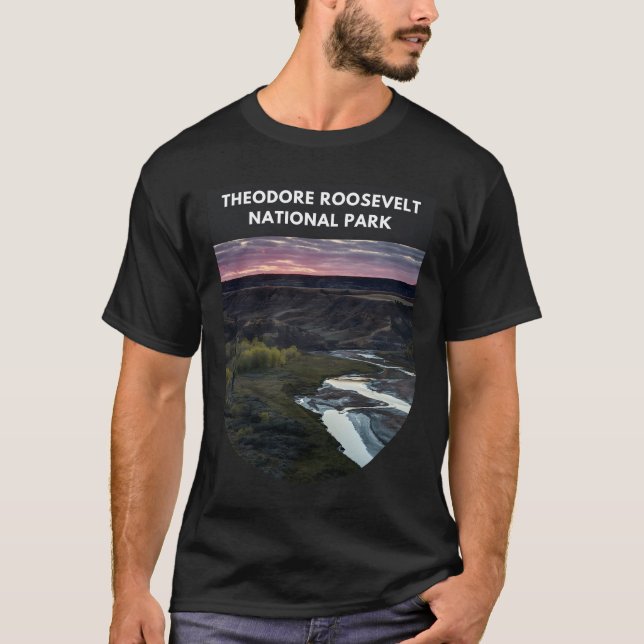 Camiseta Parque nacional Theodore Roosevelt (Anverso)