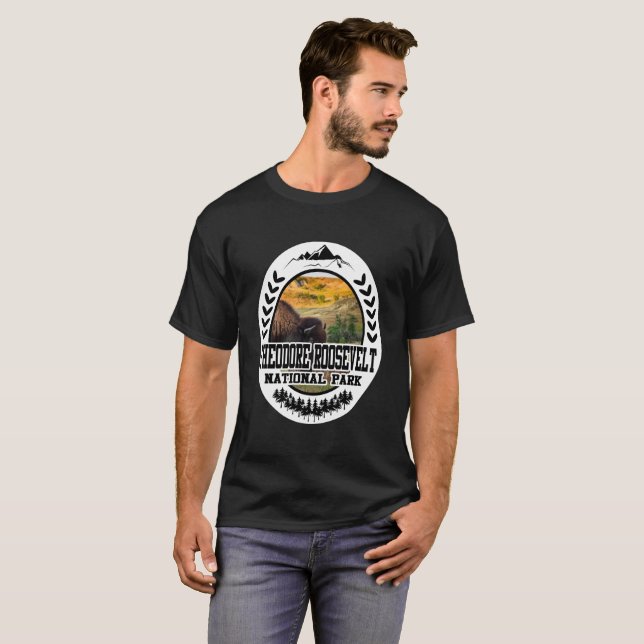 CAMISETA PARQUE NACIONAL THEODORE ROOSEVELT (Anverso completo)