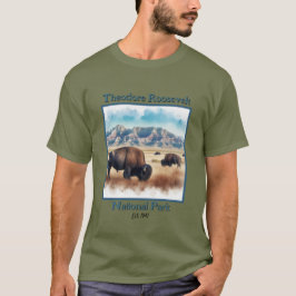 Camiseta Parque nacional Theodore Roosevelt