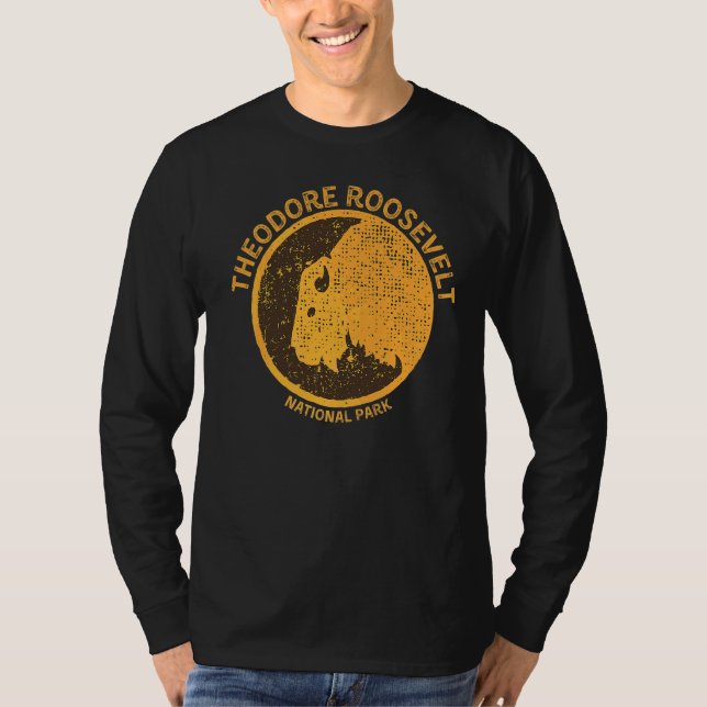 Camiseta Parque nacional Theodore Roosevelt (Anverso)