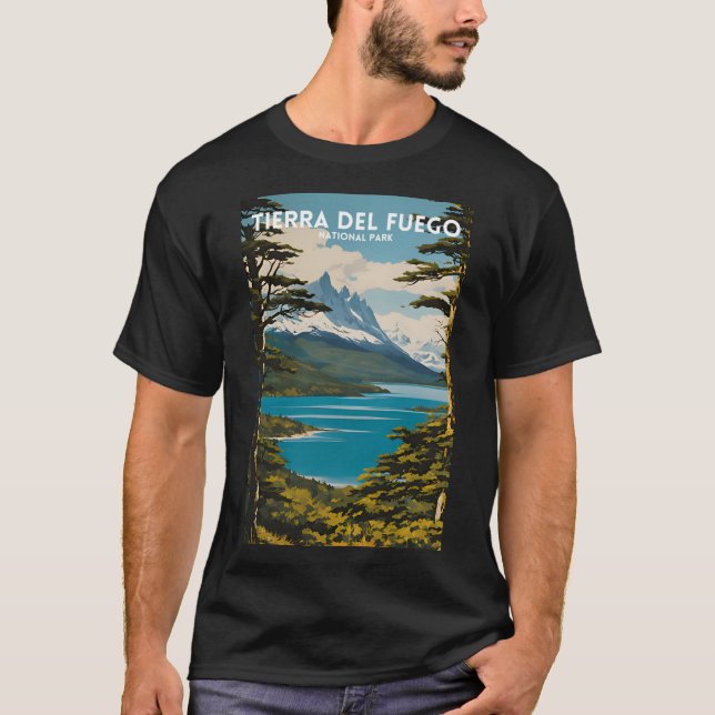Camiseta Parque nacional Tierra del Fuego (Anverso)