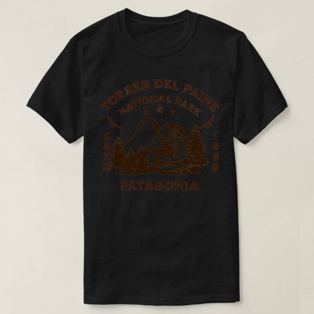 Camiseta Parque nacional Torres Del Paine (Diseño del anverso)