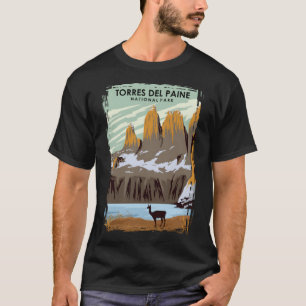 Camiseta Parque nacional Torres Del Paine Vintage Minimal C