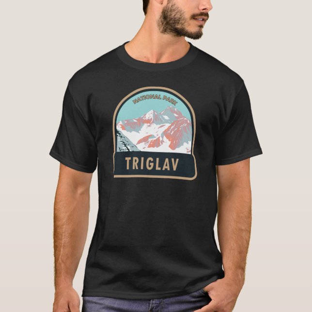 Camiseta Parque nacional Triglav Monte Triglav Eslovenia (Anverso)