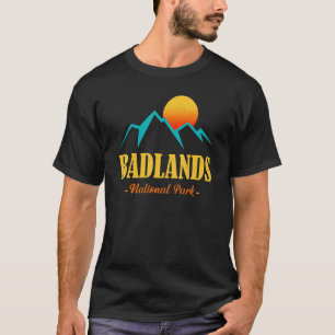 Camiseta Parque nacional US Adventure Vintage Badlands Souv