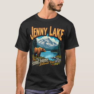 Camiseta Parque Nacional Vacaciones Viaje Antiguo Jenny Lak
