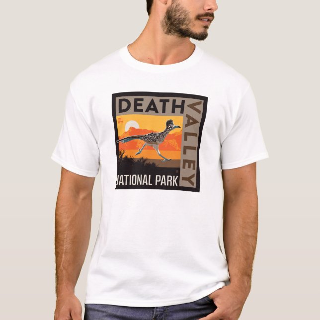Camiseta Parque nacional Valle de la Muerte | Roadrunner (Anverso)