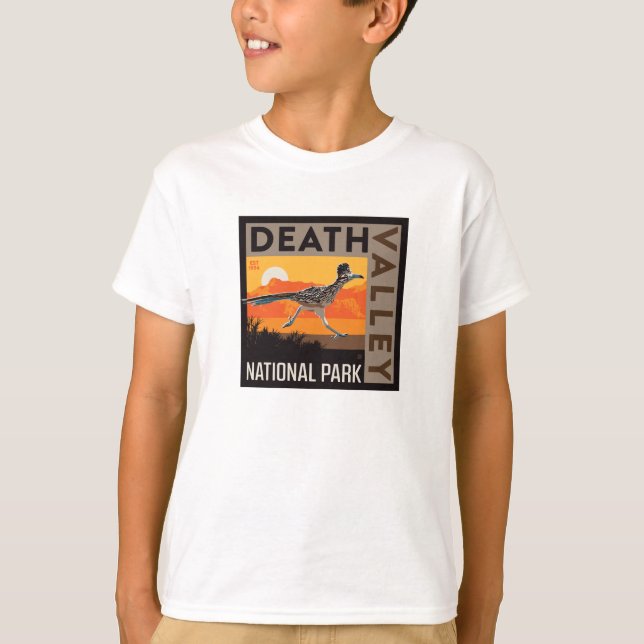Camiseta Parque nacional Valle de la Muerte | Roadrunner (Anverso)