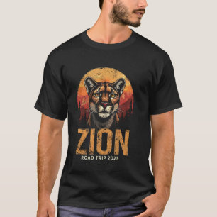 Camiseta Parque nacional Viejo Zion Ruta Puma 2025 Retr