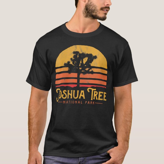 Camiseta Parque Nacional Vintage Joshua Tree (Anverso)