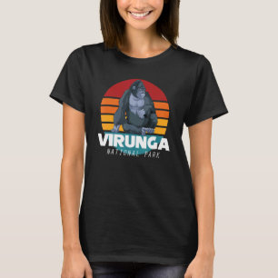 Camiseta Parque nacional Virunga Safari Gorilla Souvenir Af