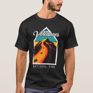 Camiseta Parque nacional Volcán Isla Volcanes Hawái Souv