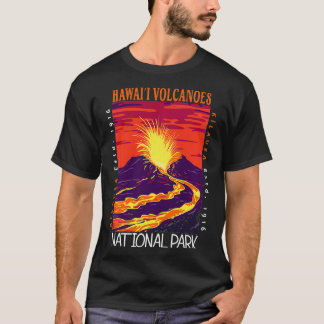 Camiseta Parque nacional Volcanes Hawái Parque Nacional Kil