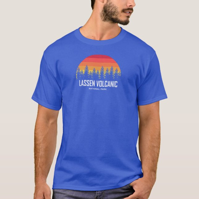 Camiseta Parque nacional volcánico de Lassen (Anverso)