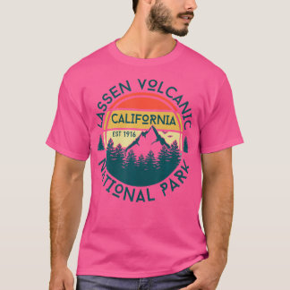 Camiseta Parque nacional volcánico de Lassen California Nat