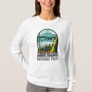 Camiseta Parque nacional volcánico de Lassen, California Vi