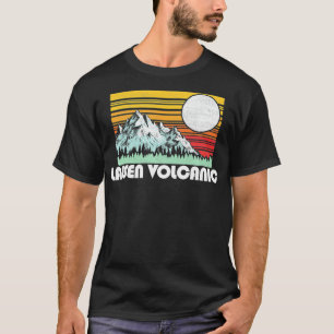 Camiseta Parque nacional volcánico de Lassen Montañas Sun R