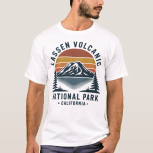 Camiseta Parque nacional volcánico de Lassen Mountain Vinta