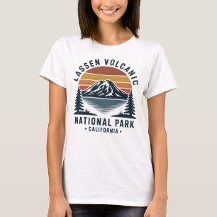 Camiseta Parque nacional volcánico de Lassen Mountain Vinta