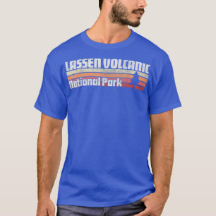 Camiseta Parque nacional volcánico de Lassen Retro Vintage