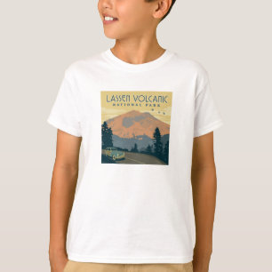 Camiseta Parque nacional volcánico de Lassen Viaje por ca