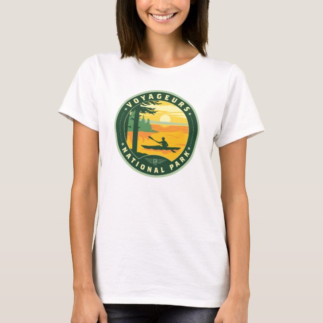 Camiseta Parque nacional Voyageurs (Anverso)