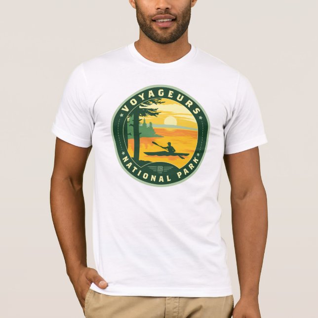 Camiseta Parque nacional Voyageurs (Anverso)