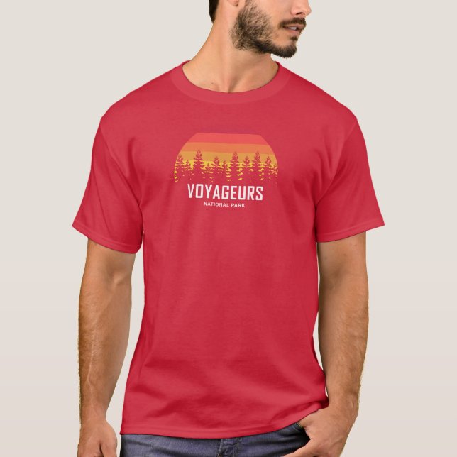 Camiseta Parque Nacional Voyageurs (Anverso)