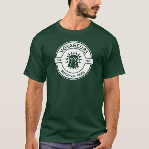 Camiseta Parque nacional Voyageurs Árboles solares