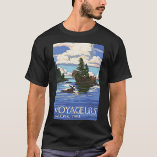 Camiseta Parque nacional Voyageurs Minnesota, Estados Unido