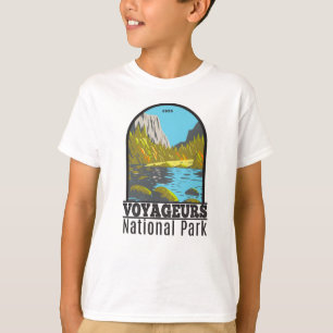 Camiseta Parque nacional Voyageurs Minnesota Vintage T-Shir