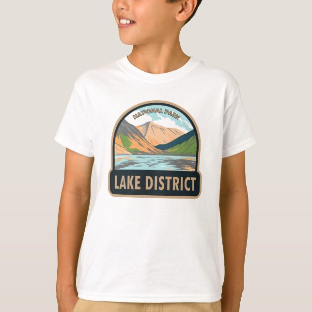 Camiseta Parque nacional Wasdale Head England (Anverso)
