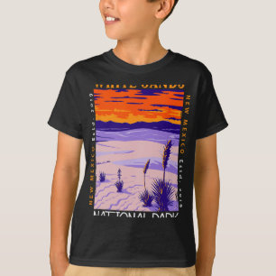 Camiseta Parque Nacional White Sands Nuevo México Vi Distre