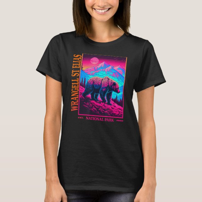 Camiseta Parque nacional WRANGELL ST ELIAS (Anverso)