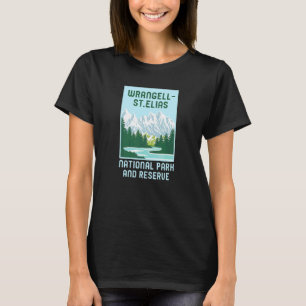 Camiseta Parque Nacional Wrangell St Elias Alaska Gráficos 