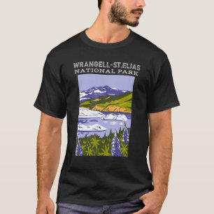 Camiseta Parque nacional Wrangell St Elias Camping Alaska H