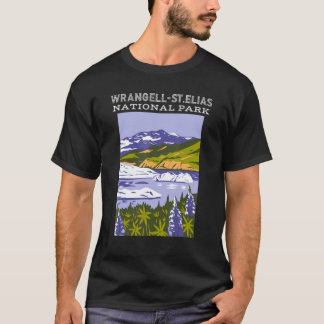 Camiseta Parque nacional Wrangell St Elias Camping Alaska H