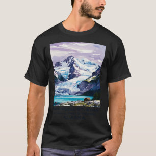 Camiseta Parque nacional Wrangell St Elias Preserve Alaska 