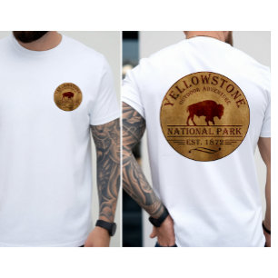 Camiseta Parque Nacional Wyoming Yellowstone